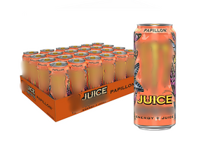 Sabor a jugo 250 ml Paquete de latas de aluminio Bebida energética