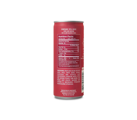 Bebida de jugo de fruta de venta de fábrica de paquete de latas de aluminio